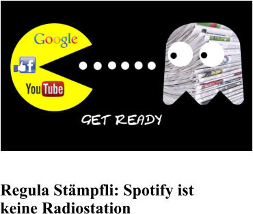 Regula Stmpfli: Spotify ist keine Radiostation