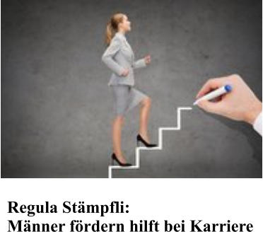 Regula Stmpfli: Mnner frdern hilft bei Karriere